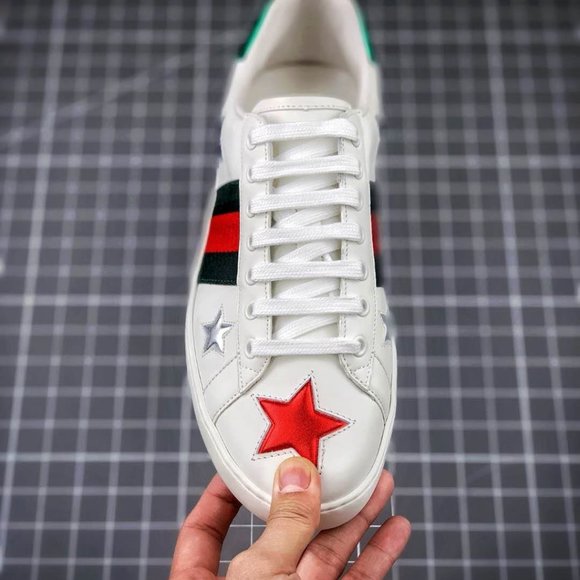 newgUCCI LEATHER CASUAL SHOES CLASSIC